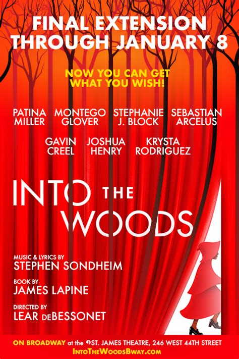 Into The Woods Revival Original Broadway Musical Cast 2022 Broadway World