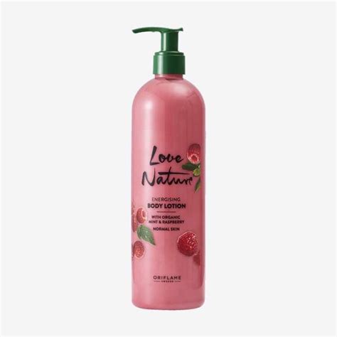 Oriflame Love Nature Energising Body Lotion With Organic Mint