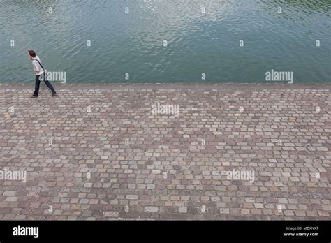 Paris Parc De La Villette Stock Photo Alamy