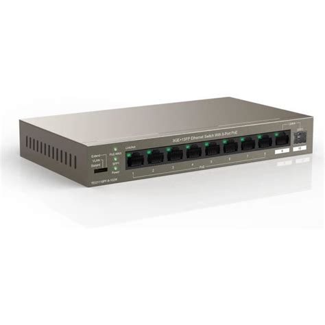 Tenda TEG1110PF 8 102W Switch Ethernet 8 Ports Avec PoE 102W