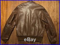 United States Air Force Original 1942 WWII A 2 Leather Goatskin