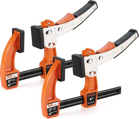 Jorgensen 4 Inch Bar Clamp Set Bar Clamp For Woodworking Quick