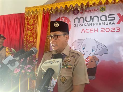 Aklamasi Di Aceh Budi Waseso Kembali Pimpin Pramuka