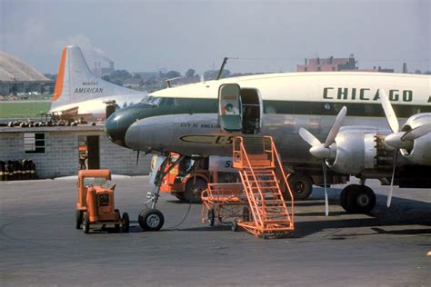 Chicago Midway Airport Chicago And Southern Airlines Lockheed