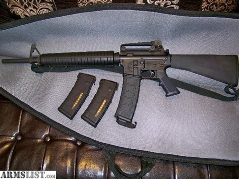 Armslist For Sale Ar 15 Bushmaster Xm15 E2s Rifle With 20 Hbar