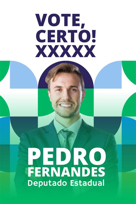 Santinho Pol Tico Elei Es Gr Tis No Canva Acesse Agora No Link