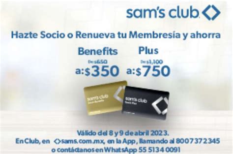 Sam S Club Hazte Socio O Renueva Tu Membres A Benefits Por Y Plus