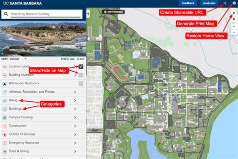 Ucsb Campus Map Pdf Collen Catherine