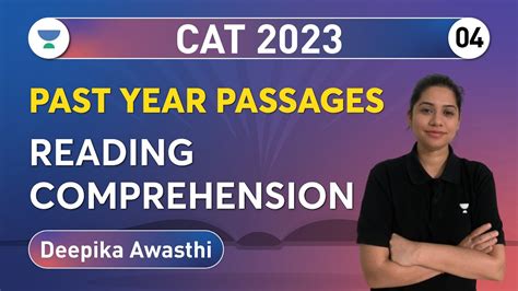 Cat Past Year Passages Reading Comprehension Part 4 Deepika