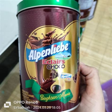 Jual Permen Alpenliebe Eclairs Choco Kaleng Shopee Indonesia