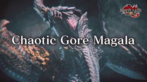 Monster Hunter Rise Sunbreak Digital Event Title Update 3 Chaotic Gore