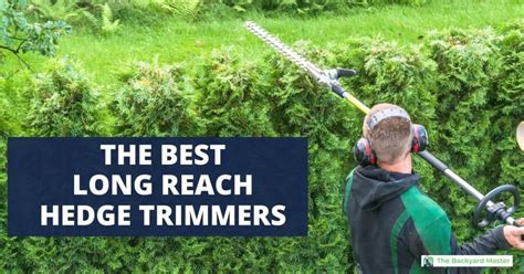 The 5 Best Long Reach Hedge Trimmers: 2024 Reviews - The Backyard Master