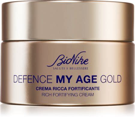 Bionike Defence My Age Gold Nourishing Cream For Mature Skin Notino Ie