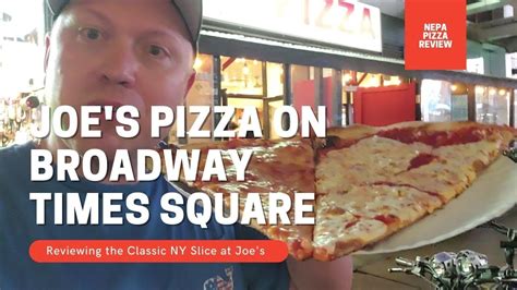 Joe S Pizza In Nyc Serves The Quintessential Ny Slice Youtube