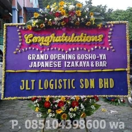 Papan Ucapan Sukses Toko Bunga Bojonegoro Florist Bojonegoro