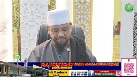 KULIAH MAGHRIB USTAZ RAFIZAL ZULKIFLI YouTube