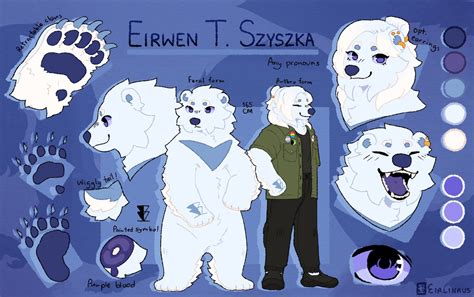 ️ That One White Bear ️ On Twitter ️ About My Fursona ️ Name Eirwen