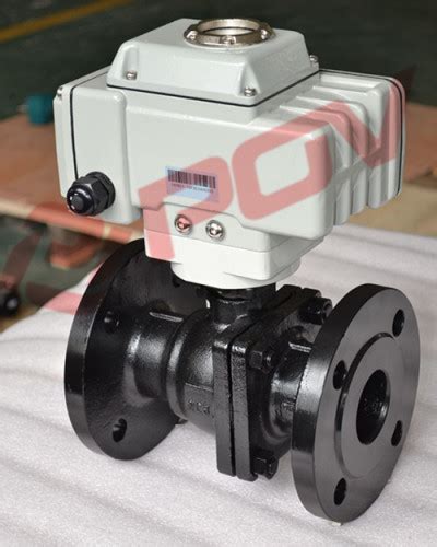 Jis Wog Wcb Flanged Electric Actuated Ball Valves Ac380v High Quality