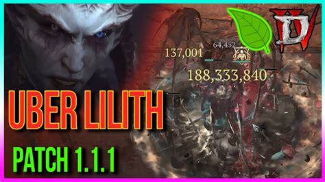 Diablo 4 SEASON 1 Uber Lilith Vs Darkness Minion Shadow Minion