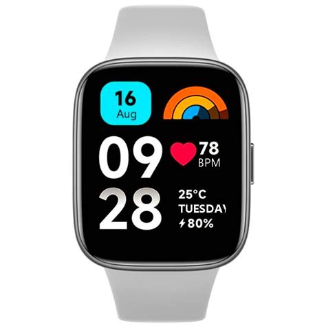 Xiaomi Redmi Watch 3 Active Gris Reloj Inteligente