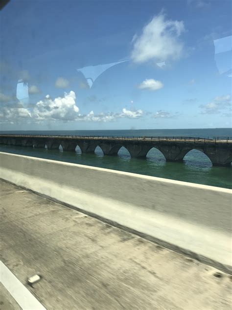 The Old rail bridge running to key west : r/trains