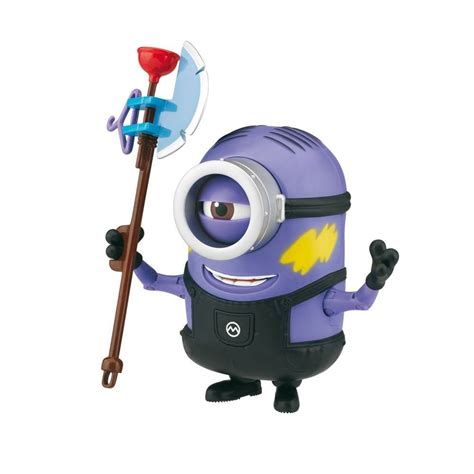 Mini Boneco De Plastico Minion Stuart Meu Malvado Favorito Toyng No