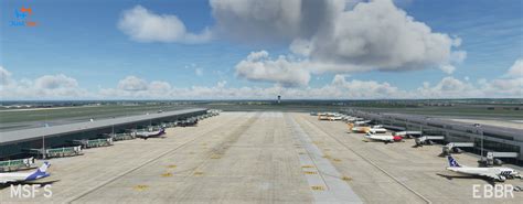 Justsim Releases Brussels International Airport For Msfs Threshold