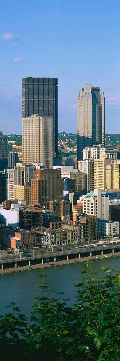 Buildings at the Pittsburgh Waterfront | Pittsburgh, Pittsburgh skyline, Waterfront