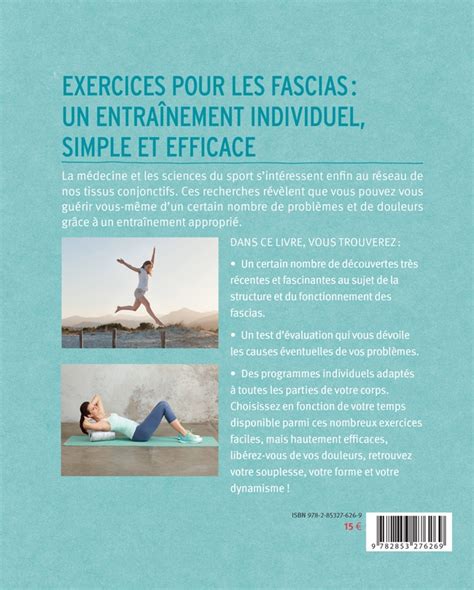 Exercices pour les fascias davantage de mobilité de santé de