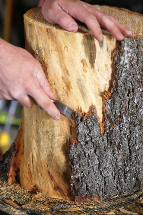 Diy wooden stump table – Artofit