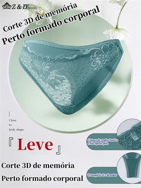Conjunto Lingerie Aro Bojo E Renda Calcina Fio Dental Zdlingerie