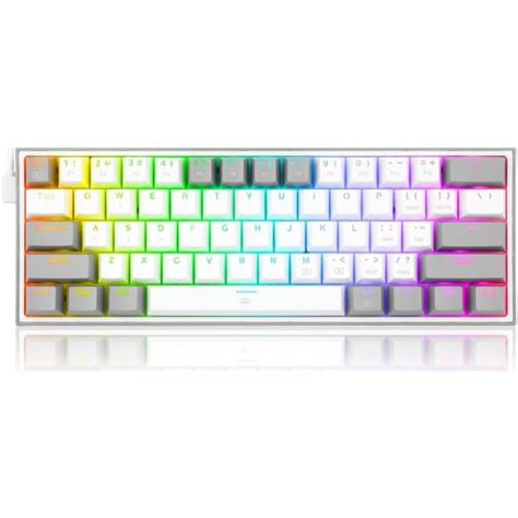 Redragon K617 Fizz RGB White/Grey od 823 Kč - Heureka.cz