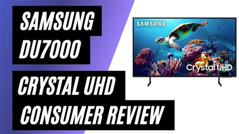 Samsung Du7000 Crystal Uhd 4k Hdr Smart Tv In Depth Review Youtube