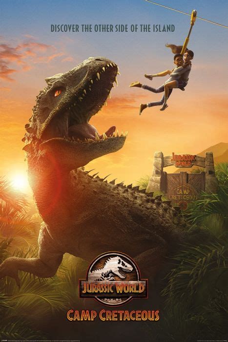 Jurassic World Camp Cretaceous Poster 61x915cm Postersfr