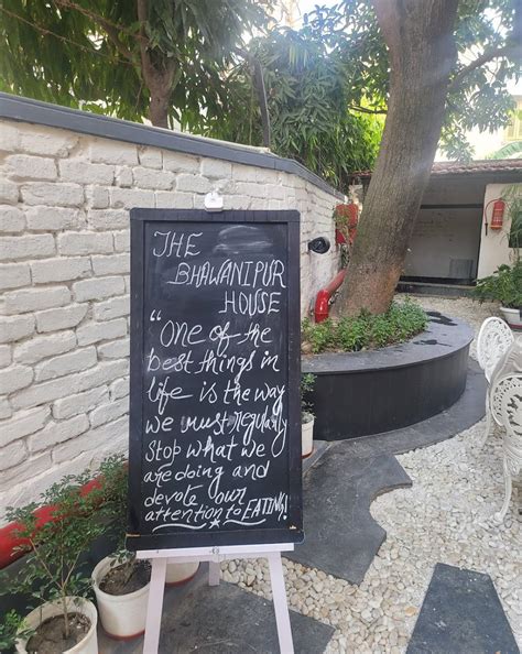Menu At The Bhawanipur House Kolkata