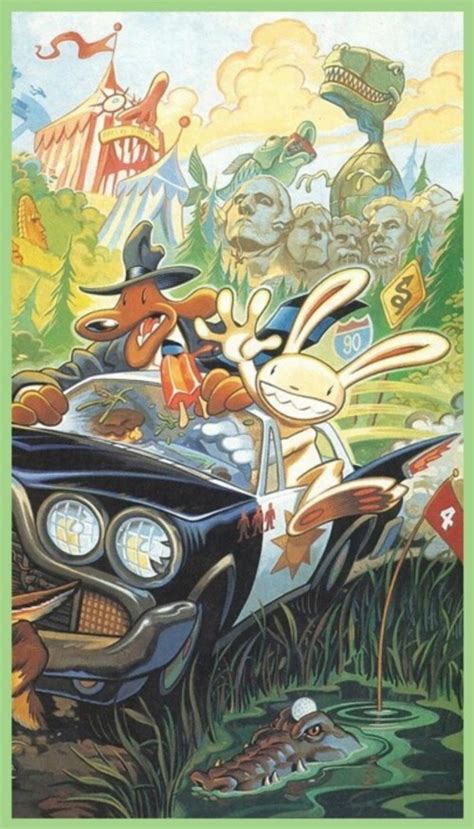 Sam And Max Hit The Road Cover Hd Wallpaper Backgrounds