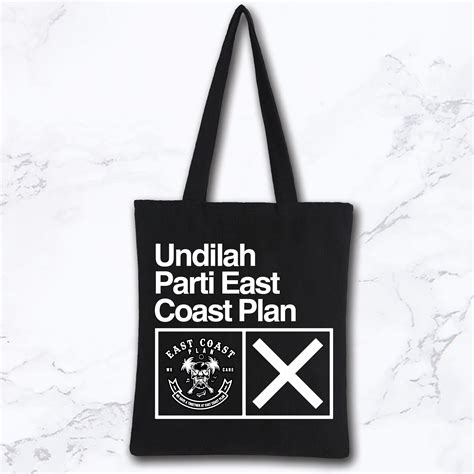 Tote Bag Parti East Coast Plan Replique Tees