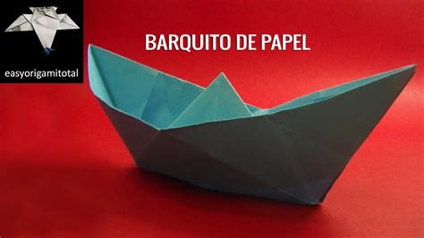 Como Hacer Un Barquito En Origami Facil Paso A Paso YouTube