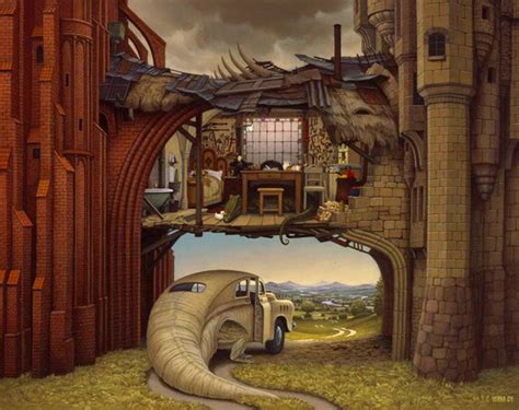 21 Mind Blowing Oil Paintings By Jacek Yerka Dream World Revealed On