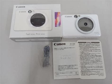 ヤフオク Canon ZV 123 PW iNSPiC ZV 123 PW 3879C009 パ