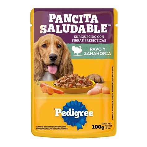 Alimento Para Perro Pedigree Pancita Saludable Adulto Pavo Y Zanahoria