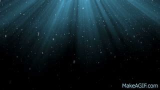 Blue Light Rays and Snow - HD Motion Graphics Background Loop on Make a GIF