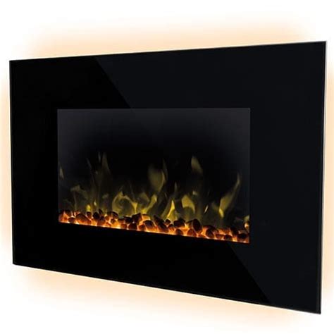 Toluca Deluxe 2kW Optiflame LED Wall-Mounted Electric Fire - Gold Coast ...