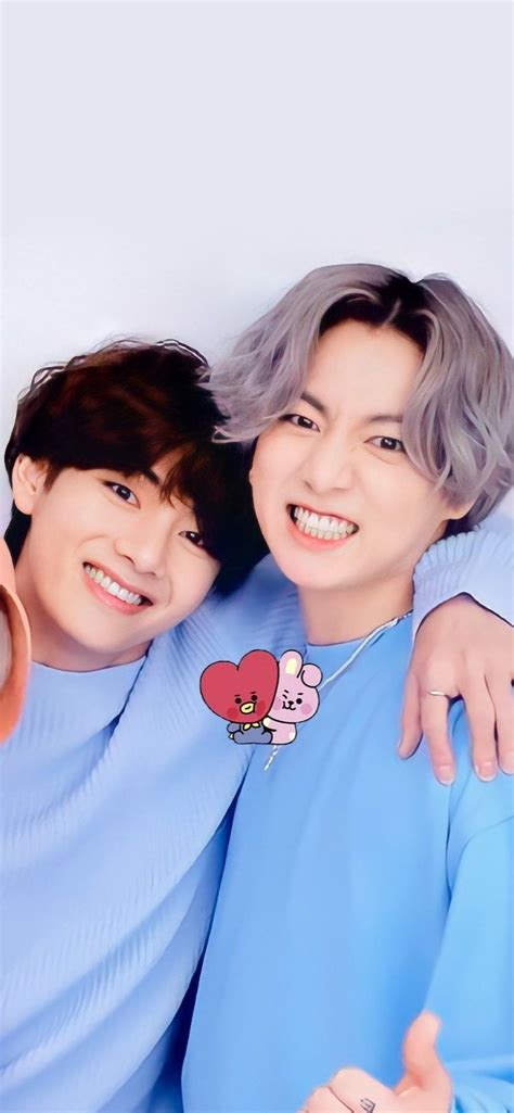 BTS Wallpaper taekook | Taekook, Jungkook cute, Jungkook