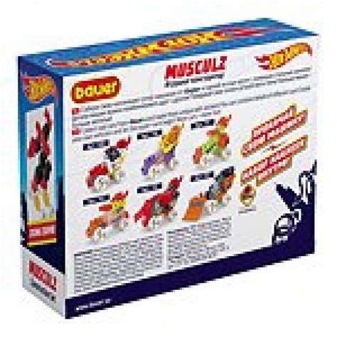 Конструктор BAUER Hot Wheels Musculz Drago 713 купить в интернет магазине Hot wheels su