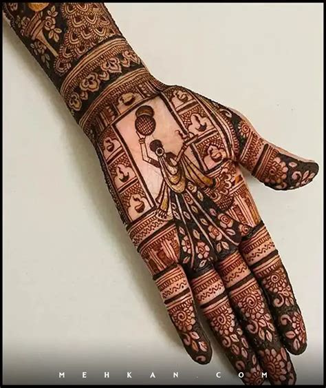 Mystical Beauty: Exquisite Karwa Chauth Mehndi Designs - mehkan.com