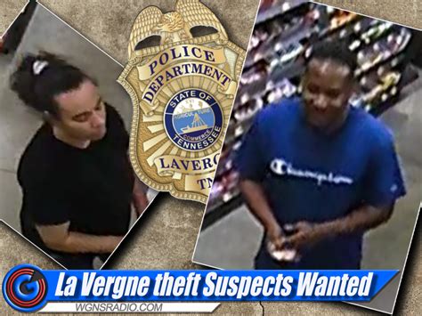 La Vergne Police Need Help Locating And Identifying Theft Suspects