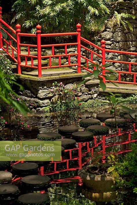 Oriental garden brid... stock photo by Virginia Grey, Image: 0165590