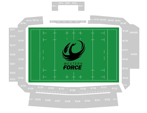 Hbf Stadium Perth Seating Map / Hbf Stadium Mount Claremont Large Multi ...