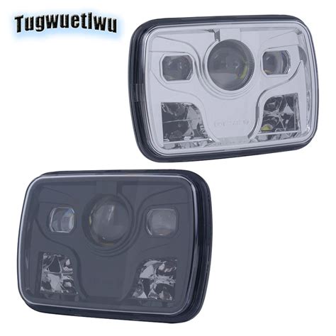 Aliexpress Buy X Inch Led Headlights X Inch Rectangle Led